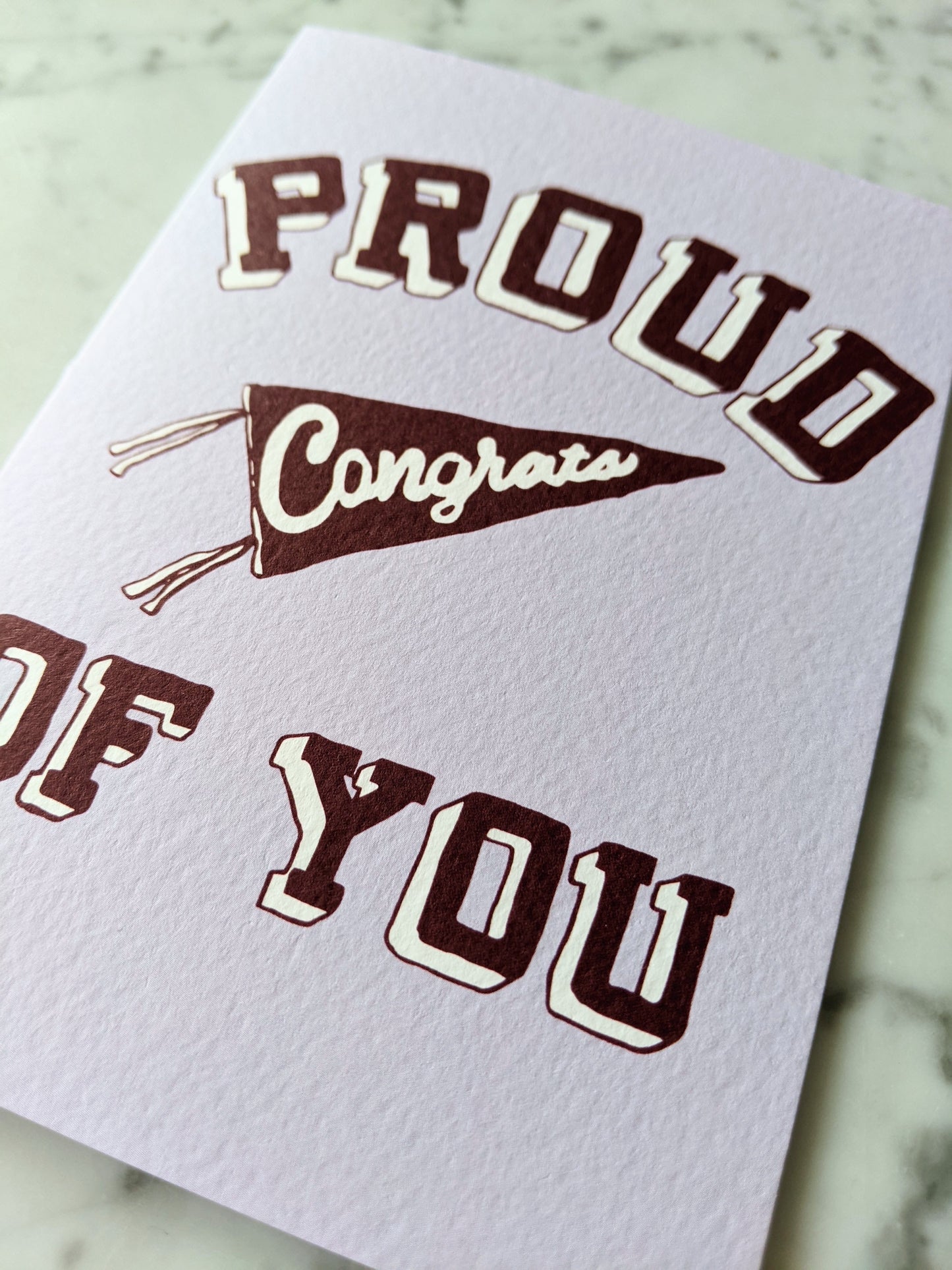 Proud of You - Burgundy