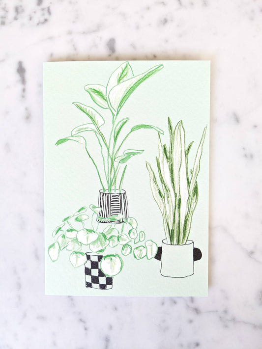 Housewarming Plants Card