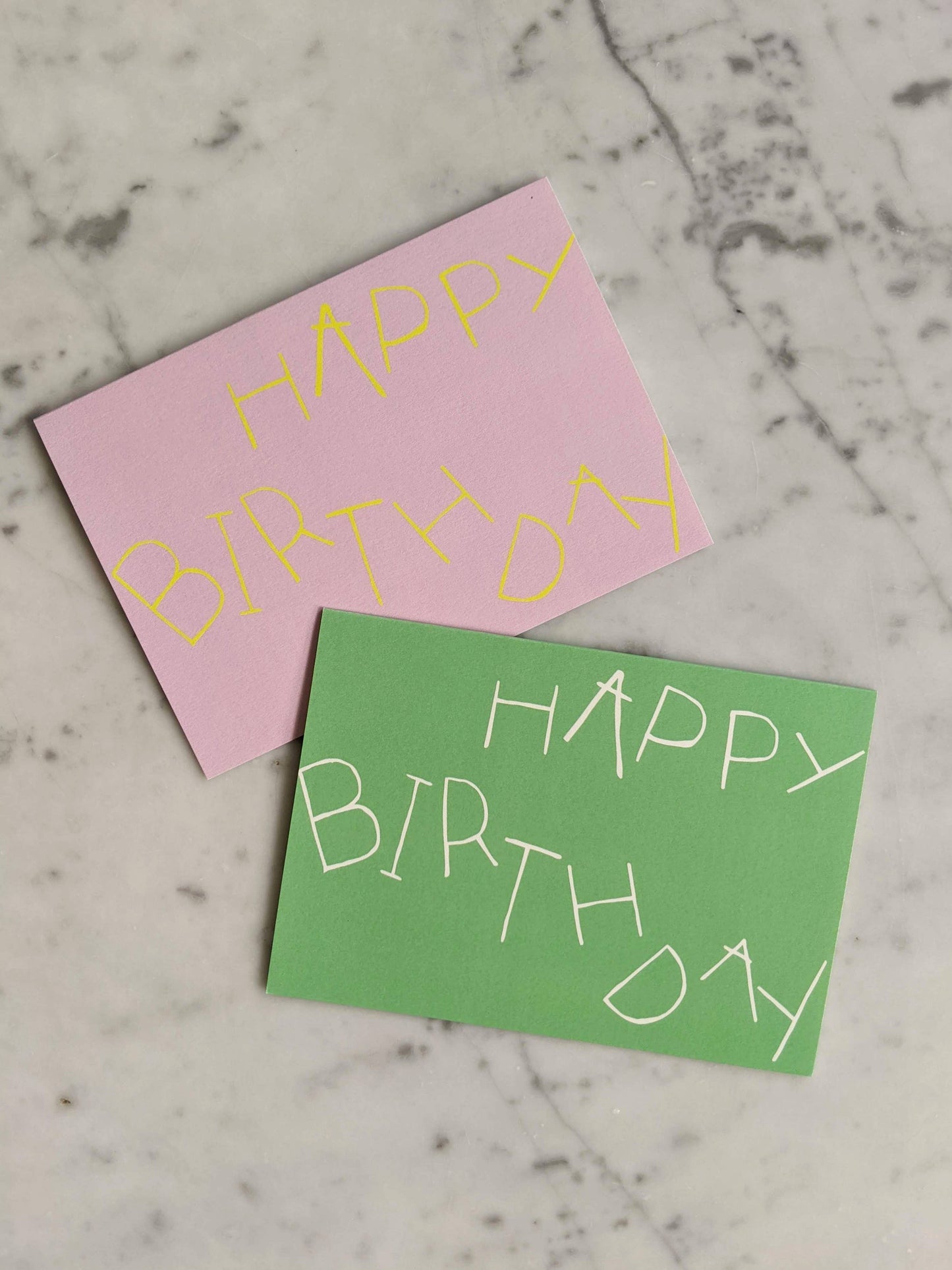 Happy Birthday 5 Card Rainbow Set